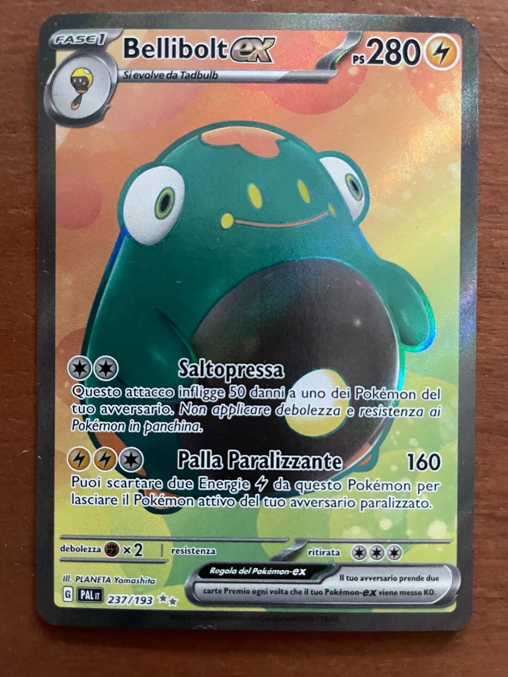 Pokémon Cartes à collectionner: Pokemon Bellibolt eX (Versand gratis) – Neuf (Voir description) à Chur par Angerson