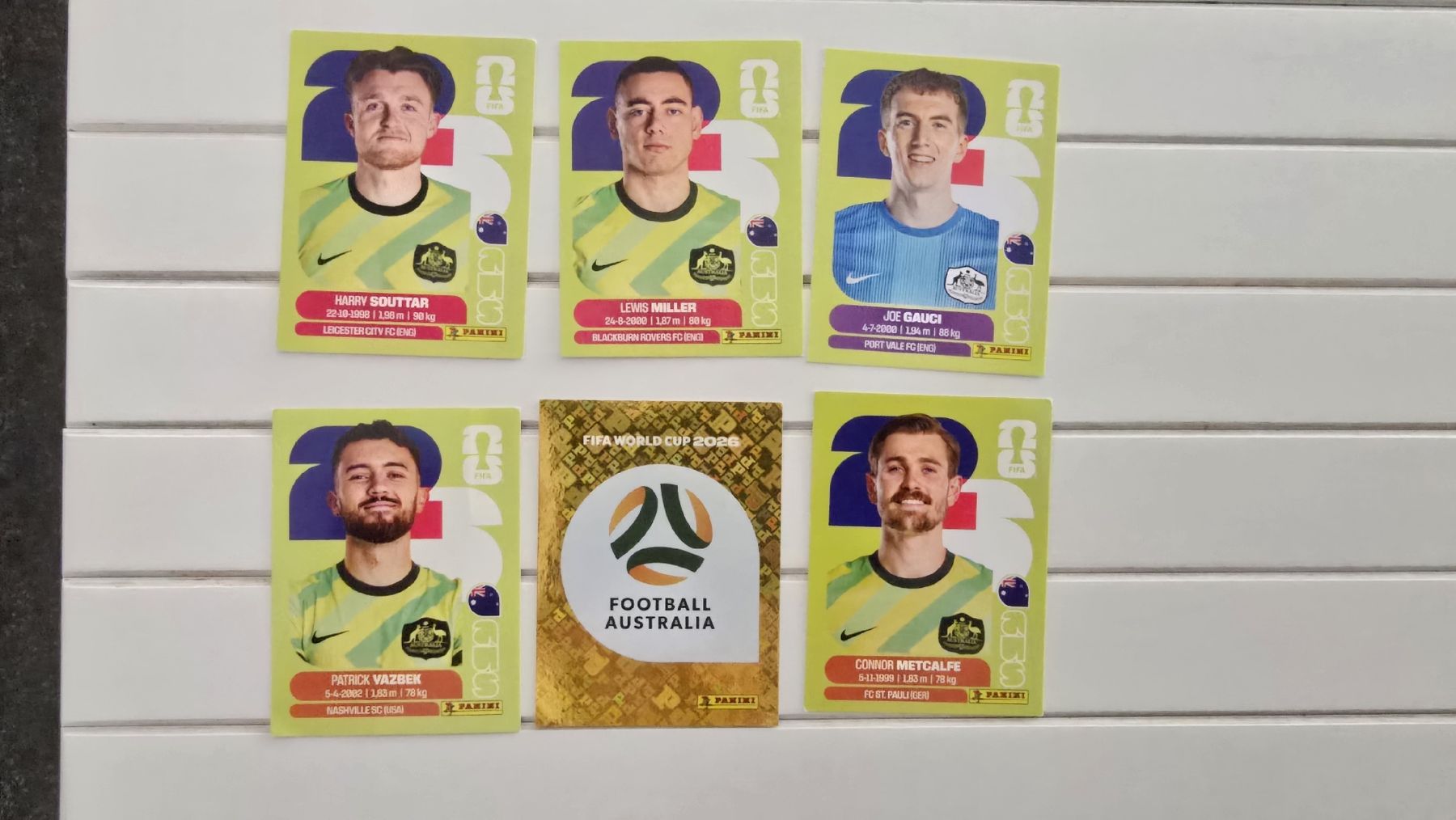 Panini Carte collezionabili: FIFA World Cup Stickers 2026 Australien AUS – Nuovo (secondo la descrizione) da Aesch ZH venduto da Strandhaus