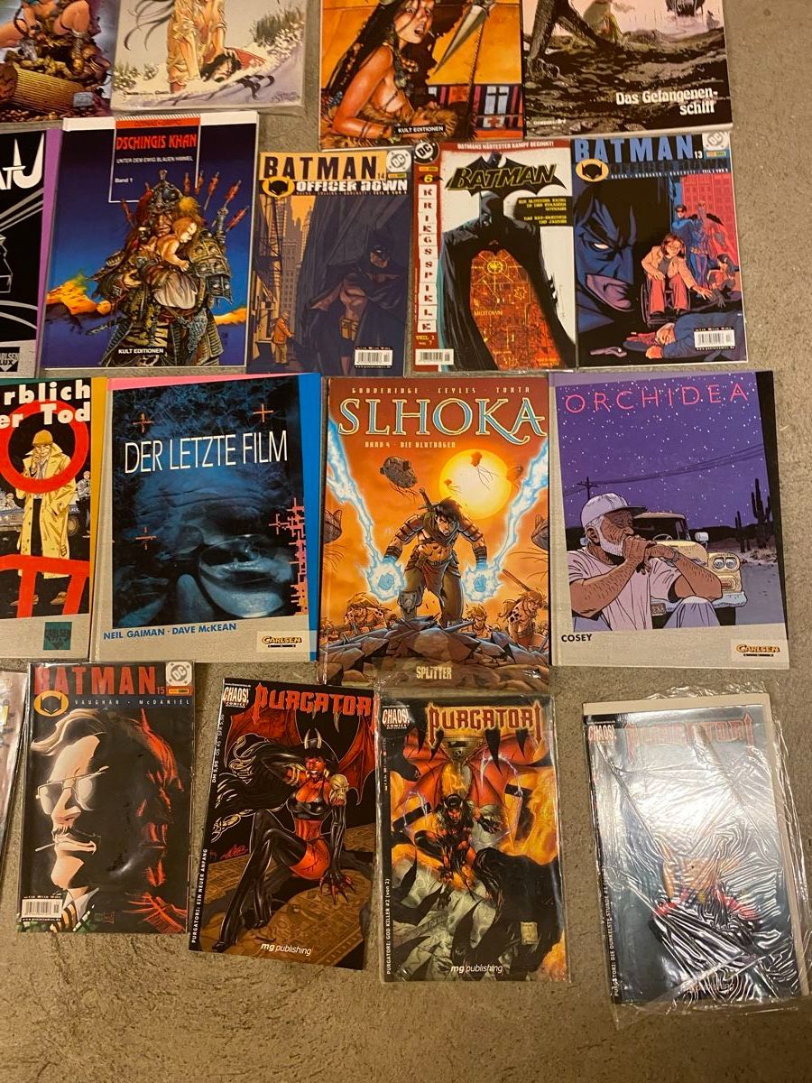 Fumetti: 44 Comics (Batman, tomb raider, purgatori, wolverine – Usato da St.Gallen venduto da Lorcanolium 6