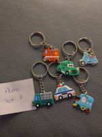 6 Schlüsselanhänger Auto neu set 7