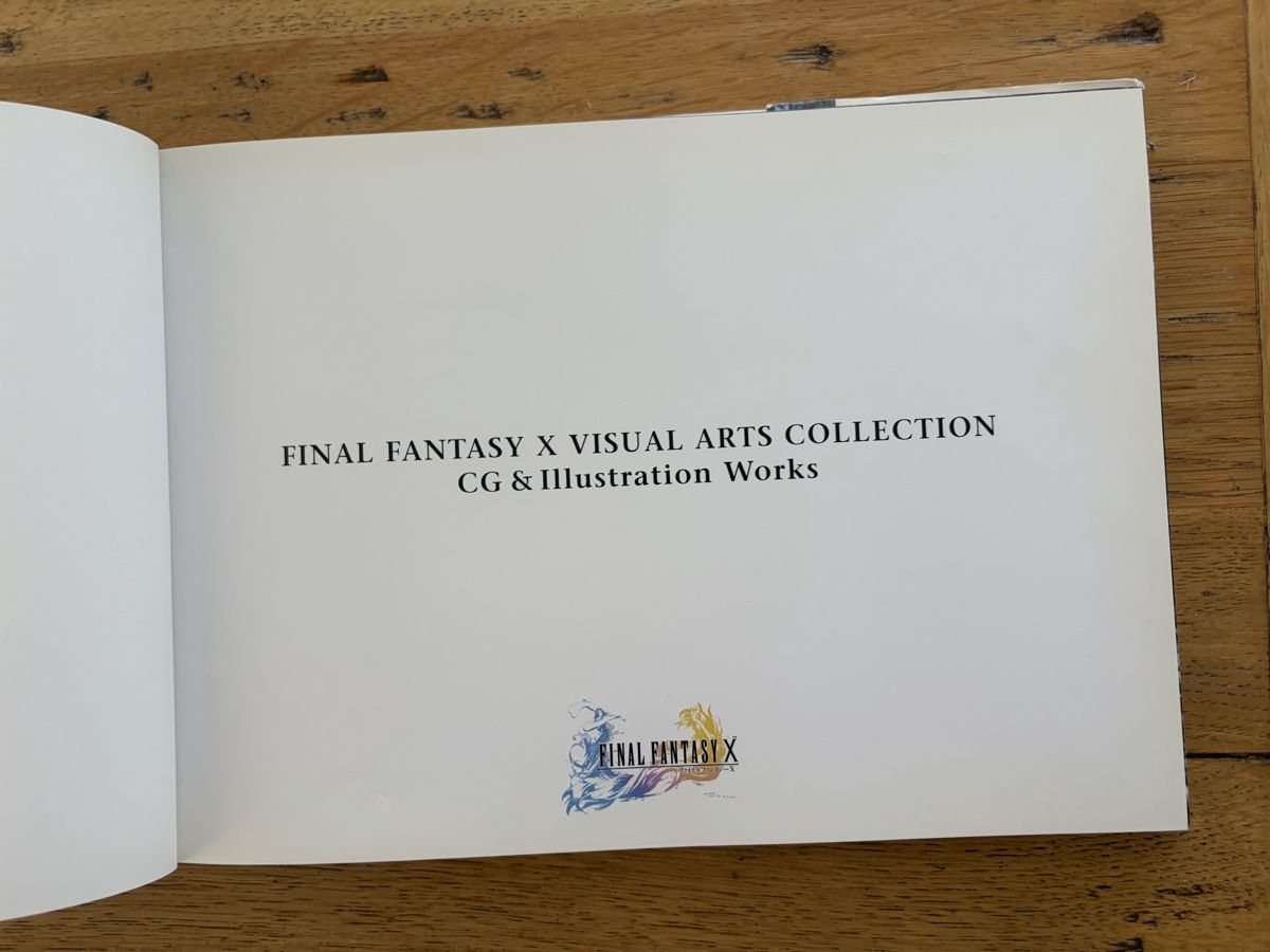 Livres: artbook Final Fantasy X Visual Arts Collection – D'occasion à Echallens par JAR69 2