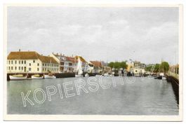 Postkarte, Fredericia, Havneparti, Jütland, Dänemark