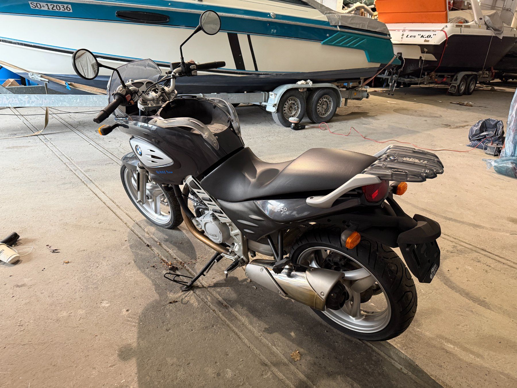 BMW Touring: BMW F650 CS Sport Motorrad aus Privat Besitz – Gebraucht aus Avenches von BOOTTRANSPORTE 3