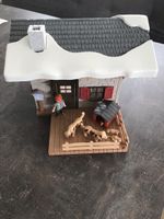 Playmobil,Winterhaus mit Hunden