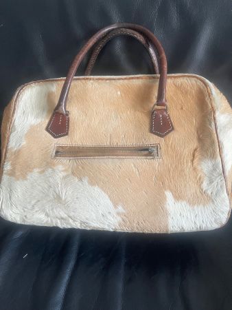 Kuh Pelz Tasche Vintage.