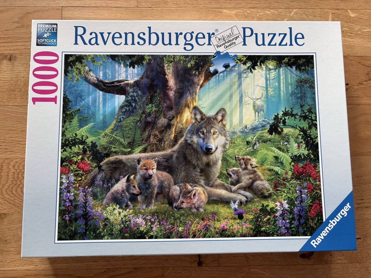 Ravensburger Puzzle: Puzzle loup Ravensburger – Usato da Muri b. Bern venduto da Saldayann