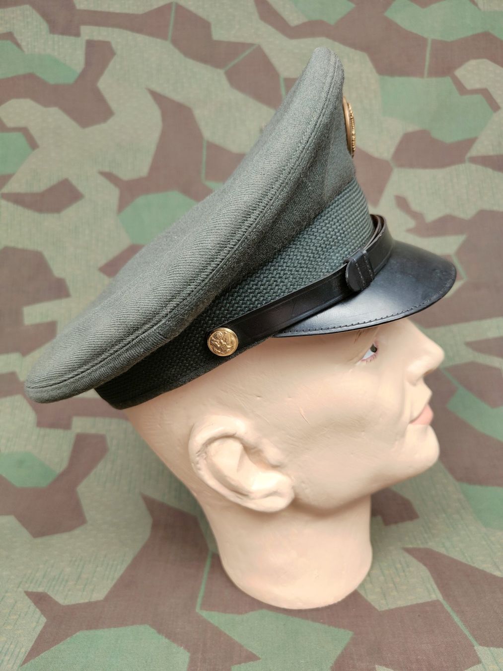 US Army Uniformi: Schirmmütze US Army, grün – Usato da Bauma venduto da SwissMilitaria 5