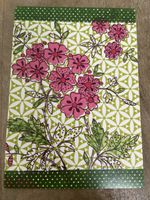 Ak neu Blumen Illustration purpur3