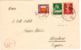 Ambulant Brief nach Silvaplana 1929