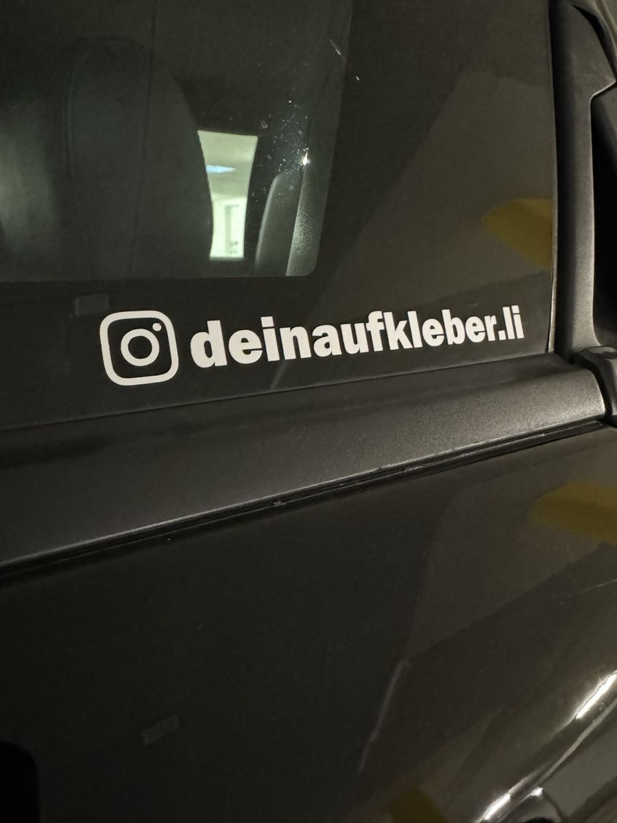Sticker: Instagram Autoaufkleber personalisiert Sticker Tuning – Nuovo e nell'imballaggio originale da Vaduz venduto da deinaufkleber 1