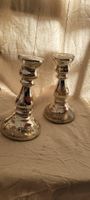 Lot de 2 bougeoirs ancien au mercure