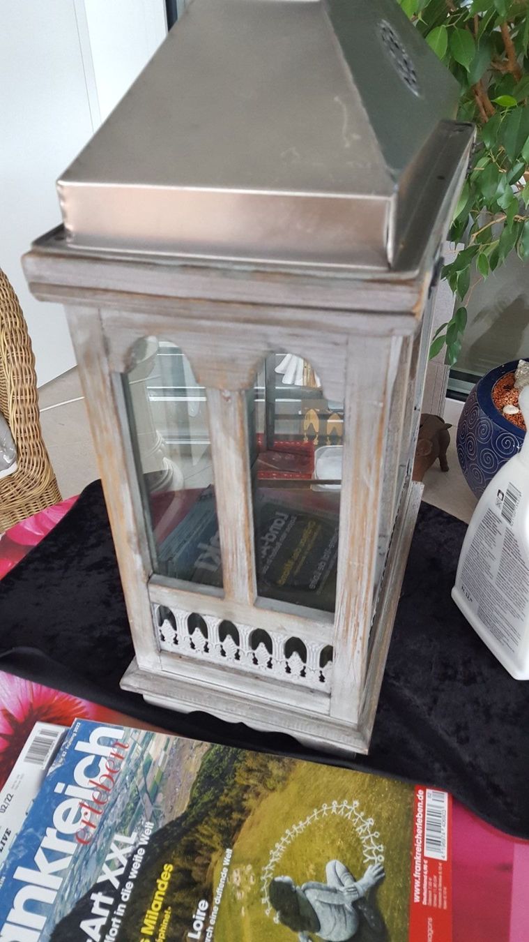 Laternen: Laterne aus Holz und Metall – Gebraucht aus Reinach von 3Guggerli 6