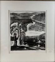 KÜNSTLER  ? LITHOGRAPHIE SIGNIERT NUMMERIERT