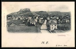 AK Lenzburg, Ortsansicht am Ortseingang