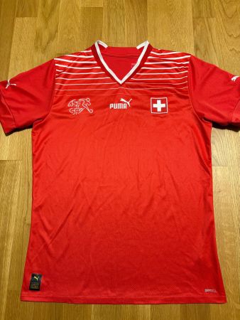 ORIGINAL SCHWEIZ NATI TRIKOT 2022/23 MAILLOT SUISSE PUMA M