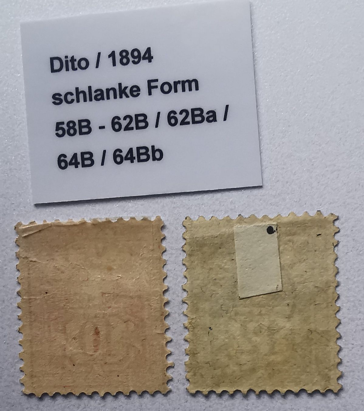 Tutti i francobolli: Wertziffer 1894* – Nuovo (secondo la descrizione) da Aadorf venduto da Chnorli-Furz 1