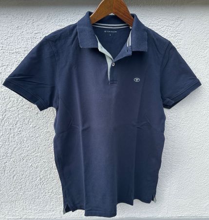 Tom Tailor Herren Poloshirt, dunkelblau, Gr. S, TOP Zustand