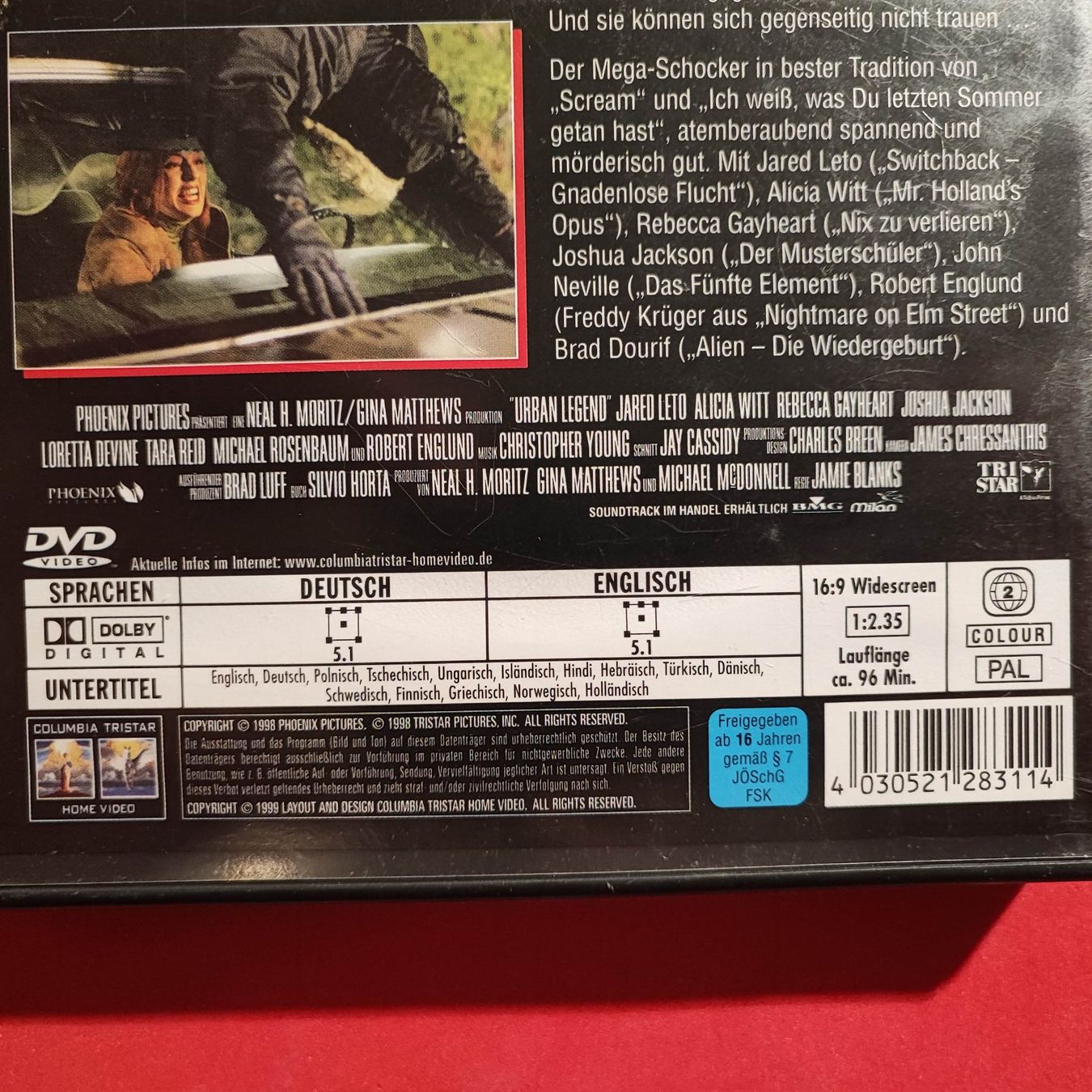 Tutti i DVDs: Düstere Legenden – Usato da Dübendorf venduto da kb86_MOVIE 2