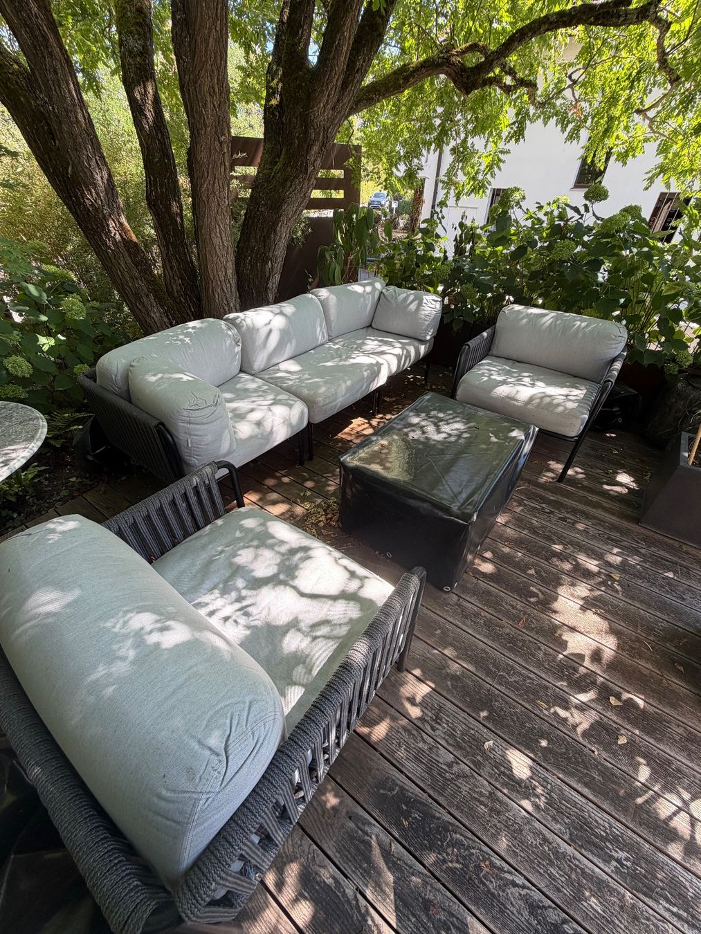 Hunn Divani: Gartenlounge Bilbao von Hunn – Usato da Reinach BL venduto da Hanspi161158