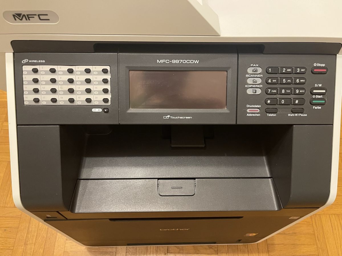 Brother Stampanti: Brother MFC-9970CDW Farblaser Multifunktionsdrucker + Toner – Usato da Zürich venduto da hus_qz9f 3