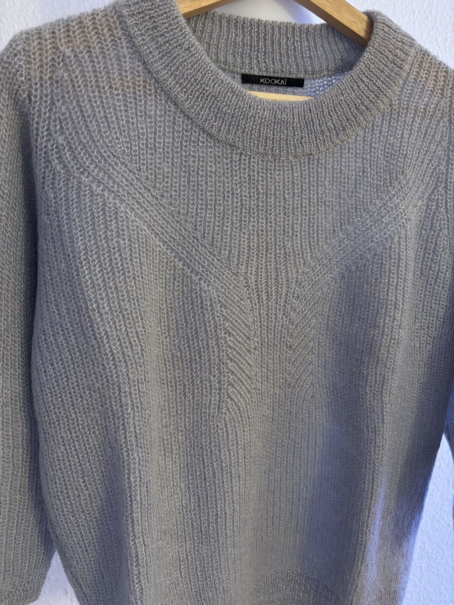 Kookai Pullover & Sweatshirts: Pull Kookai bleu gris taille 1 – Neu (gemäss Beschreibung) aus Onex von ali_8gbq 2
