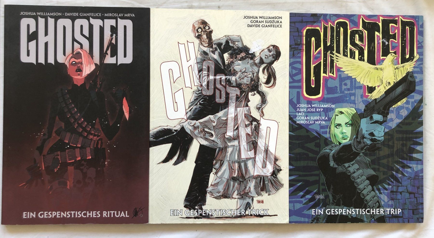 Fumetti: GHOSTED - 3xBände Nr.2/3/4 - Panini Comics – Usato da Schaffhausen venduto da durruti