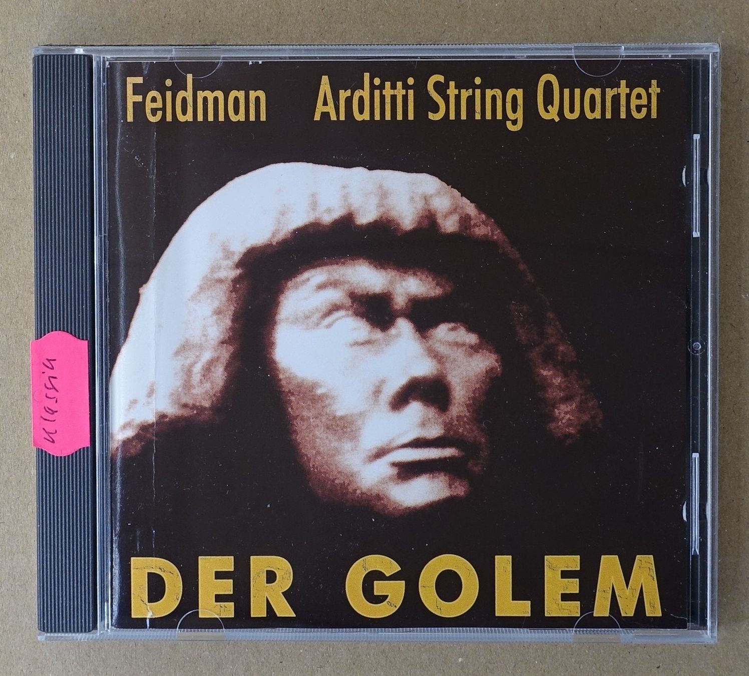 CDs: Feidman & Arditti String Quartet – Der Golem - F23 – Gebraucht aus Sessa von fraenklishop