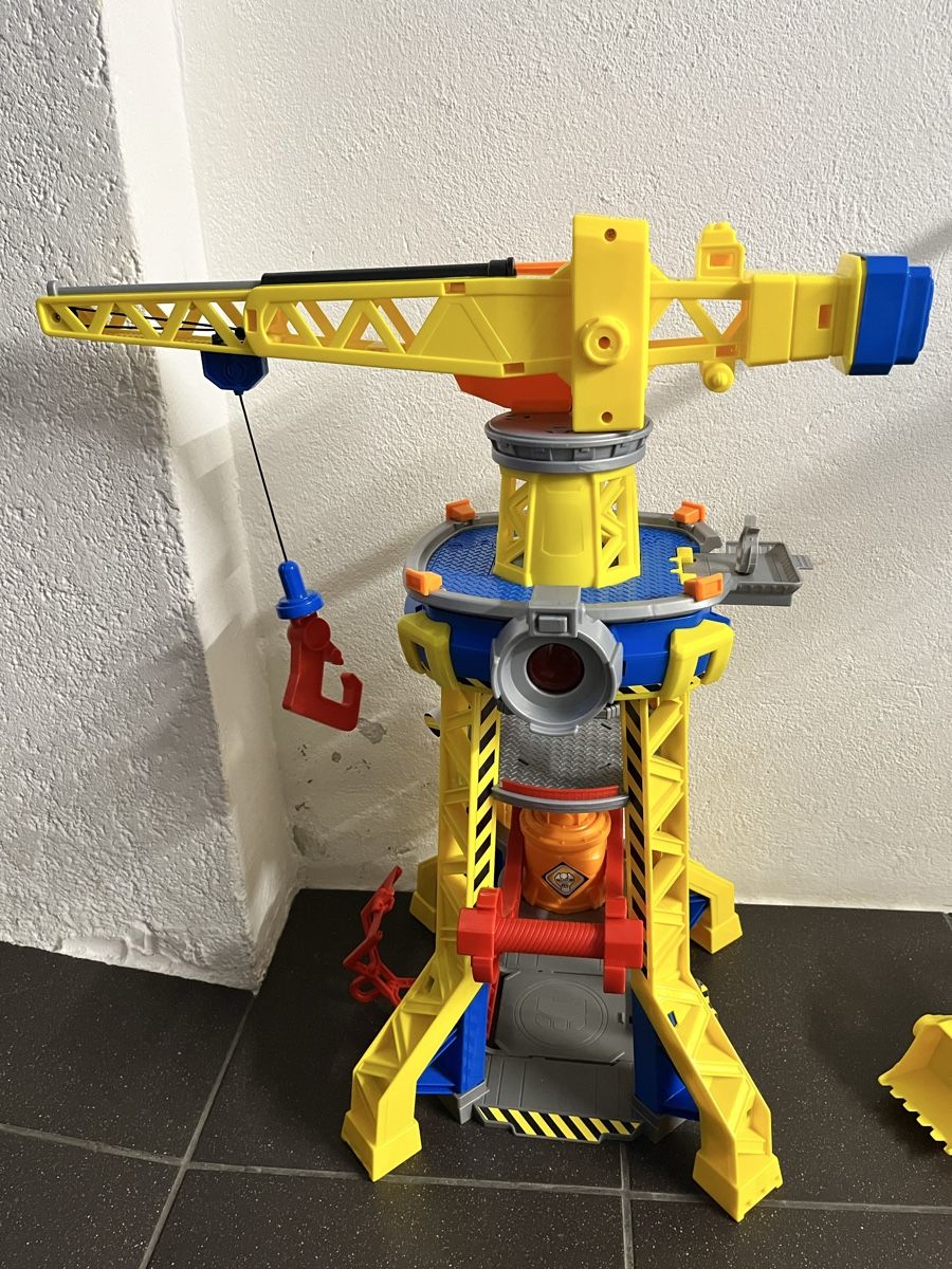 Giocattoli: Rubble & Crew Bauset, Kran, Bagger, Kinetischer Sand, Top! – Usato da Brienz BE venduto da wederno01 3