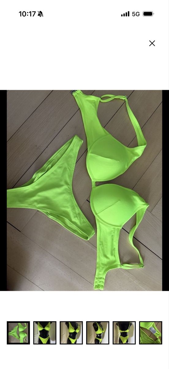 Costumi da bagno & Bikini: BIKINI SET NEON GRÜN  – Nuovo (secondo la descrizione) da Baden venduto da agora_newgeneration 3