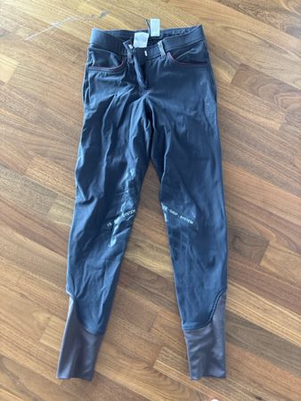 Reithose FB Grip-System dunkelblau Grösse 36