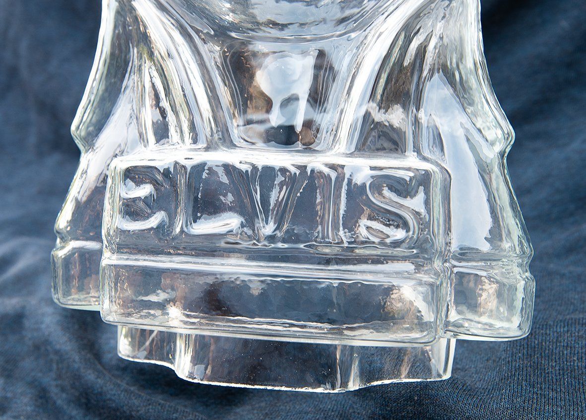 Sculture & Statue: Elvis Presley Büste aus Glas – Usato da Fanas venduto da alpenknattern 2