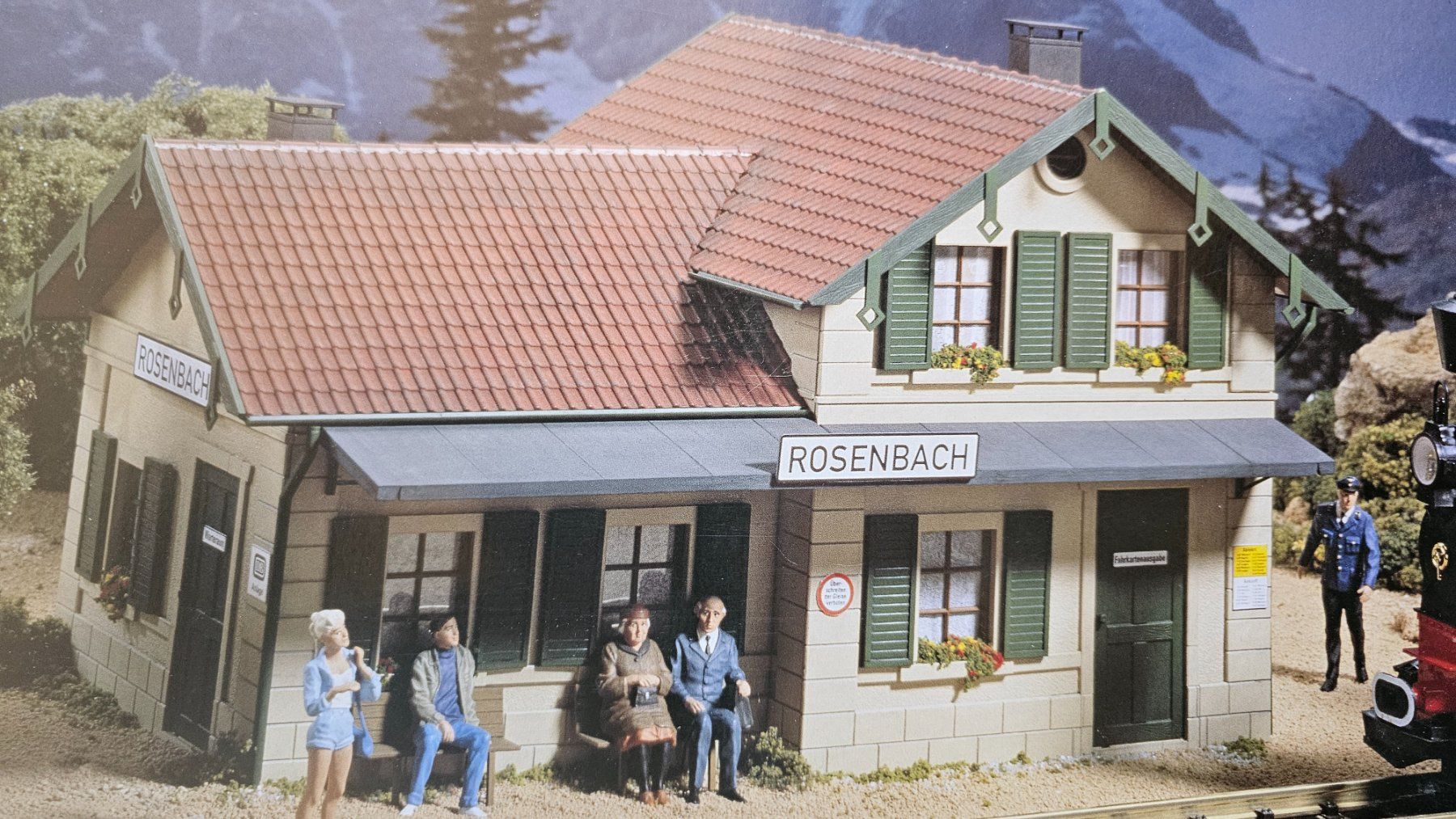 Piko Modellini di ferrovie: Bahnhof Rosenbach PIKO – Nuovo e nell'imballaggio originale da Niedergösgen venduto da ren_9gqr 1