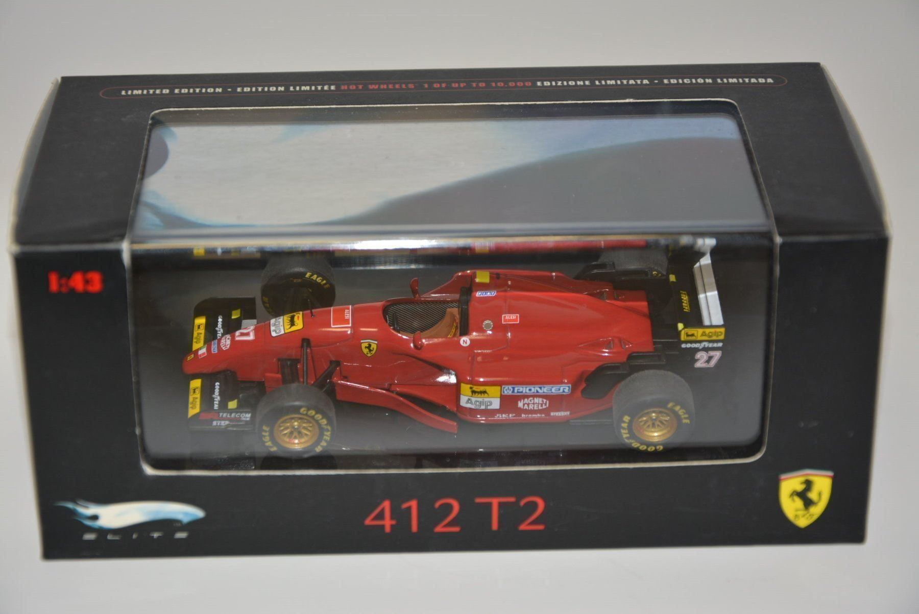 Ferrari Modellini d'auto: Ferrari 412  T2 , Hot Wheels Elite  1:43 – Nuovo e nell'imballaggio originale da Goldach venduto da Feivel9