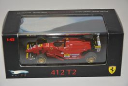 Ferrari 412  T2 , Hot Wheels Elite  1:43