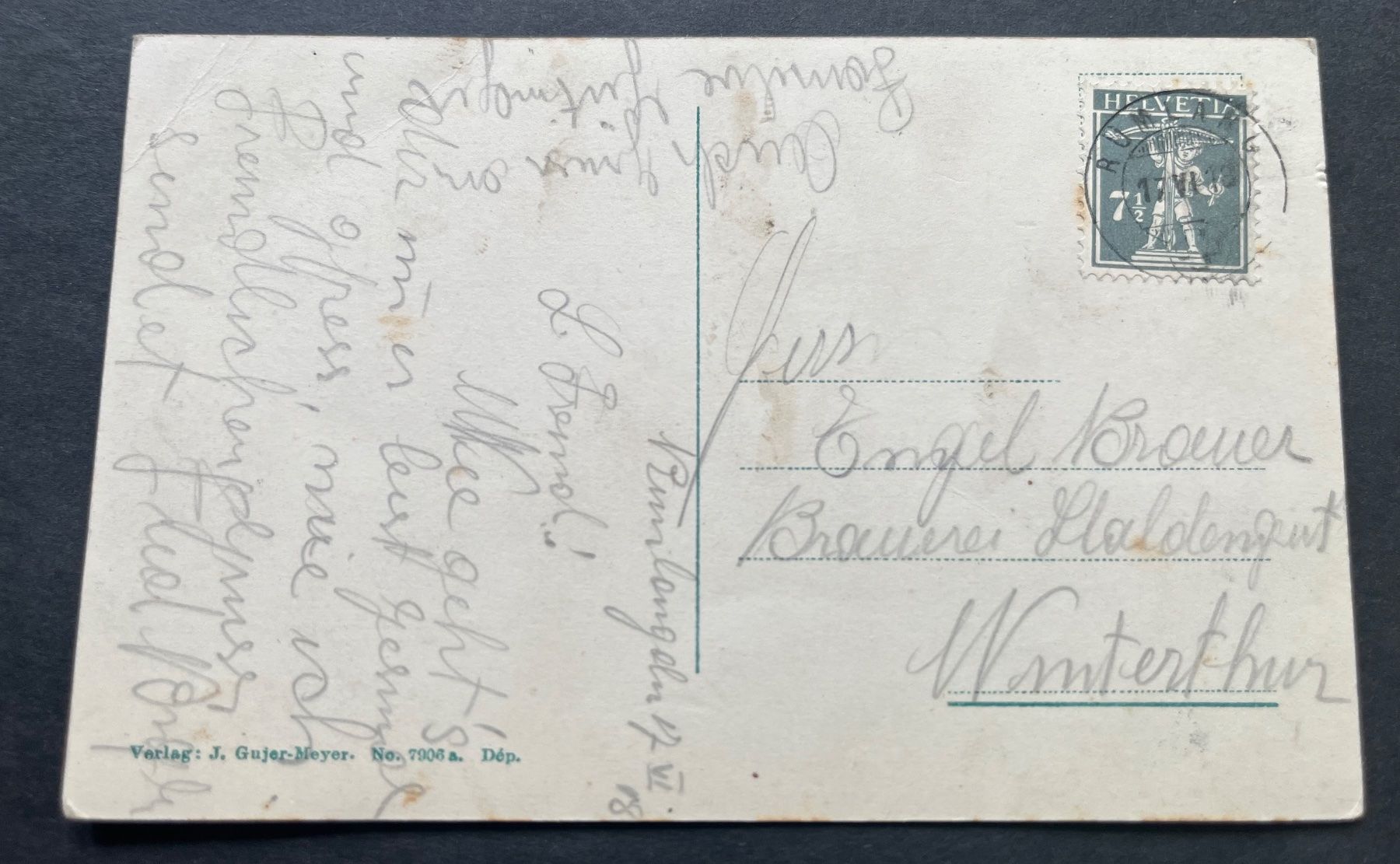 Cartes postales: Rümlang, 2 Ansichten Ort/ 1918 – D'occasion à Ostermundigen par DaxKarten-75 1