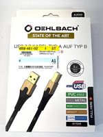 Oehlbach Digital Audiokabel USB A auf B