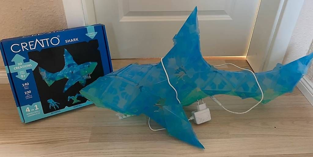 Kit bricolage: Creatto Shark Bastelset mit LED – Usato da Pfyn venduto da fir_q95r
