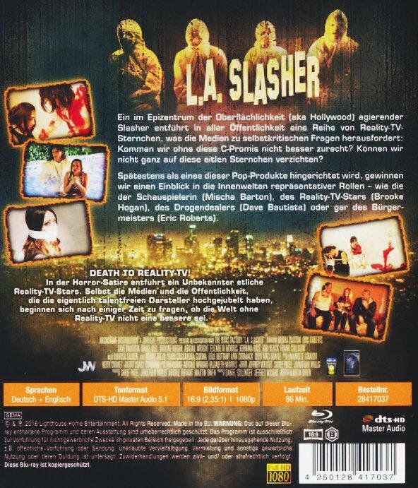 Alle DVDs: L.A. Slasher Blue-ray Disc – Neu (gemäss Beschreibung) aus Gerlafingen von Negnid 1