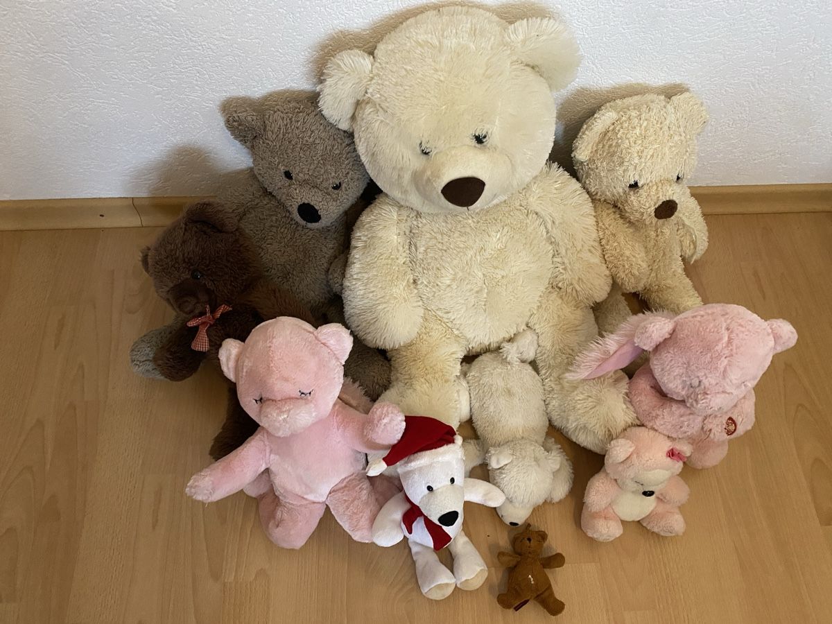Giocattoli: Grosses Teddybär-Set, 10 Stk – Usato da Brütten venduto da Acutis2006 1