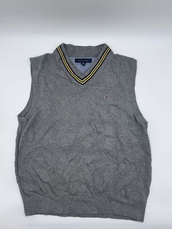 Tommy Hilfiger Pullunder, grau, Grösse L, Zeitloser Klassike