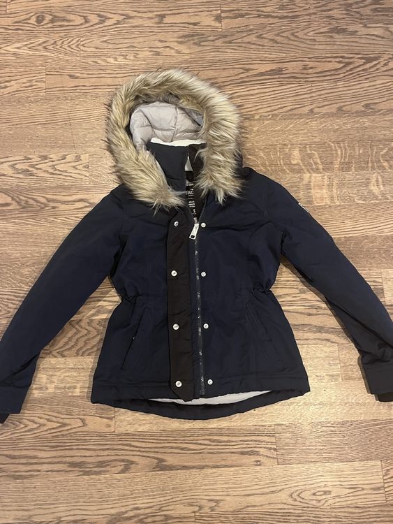 Winterjacke Hollister Allwetterjacke Damen Hollister Navy Blue