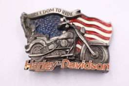 Alte schöne Harley Davidson Gürtelschnalle USA 1991 Vintage