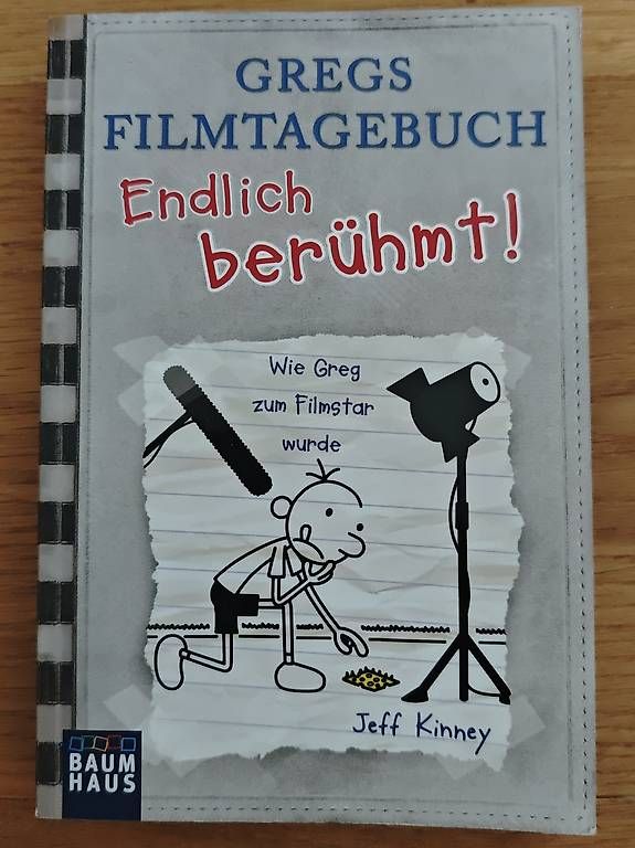 Bücher: Greg's Tagebuch, Endlich berühmt – Gebraucht aus Lachen SZ von Wunhas