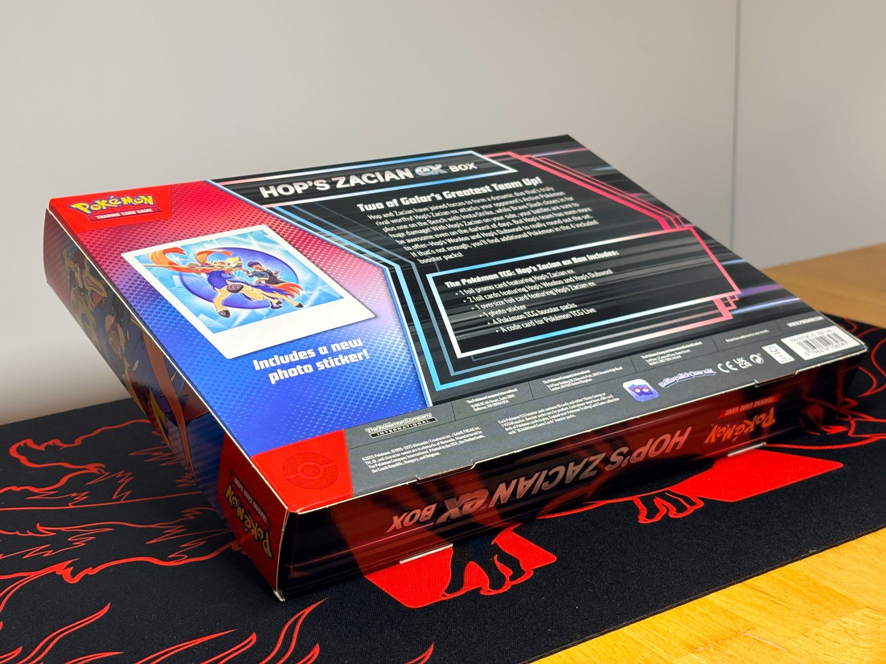 Pokémon Carte collezionabili: Pokémon Hop's Zacian ex Box – Nuovo e nell'imballaggio originale da Olten venduto da p1xx3l 3