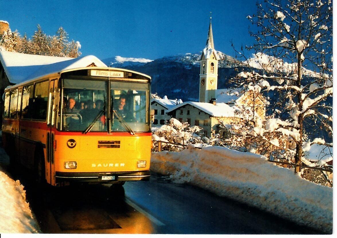 Cartoline postali: Trin mit Postauto – Usato da Hochdorf venduto da Ziegel-16