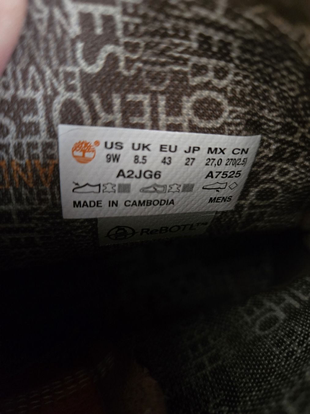 Timberland Scarpe da uomo: Chaussures Timberland 43 comme neuve – Nuovo (secondo la descrizione) da La Chaux-de-Fonds venduto da tuoro25 8