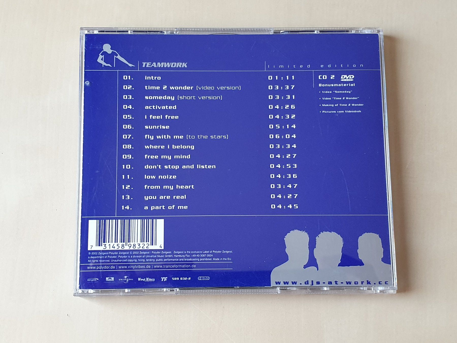 CD: DJs @ Work Teamwork – Usato da Stansstad venduto da collectorsshop 1