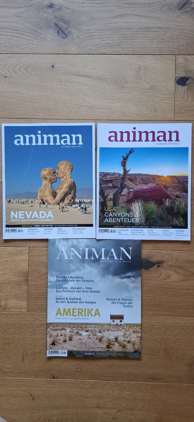 Riviste & Magazine: 3 Animan zu den USA – Usato da Mellingen venduto da lathei
