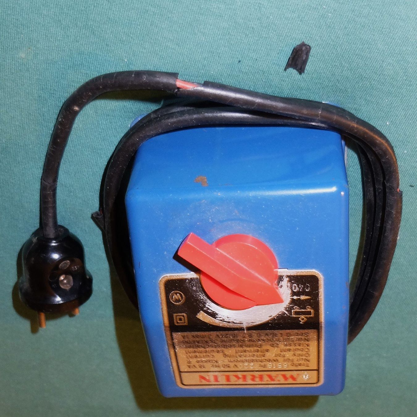 Märklin Modellini di ferrovie: Märklin Trafo – Usato da Wangs venduto da Rumauch 2