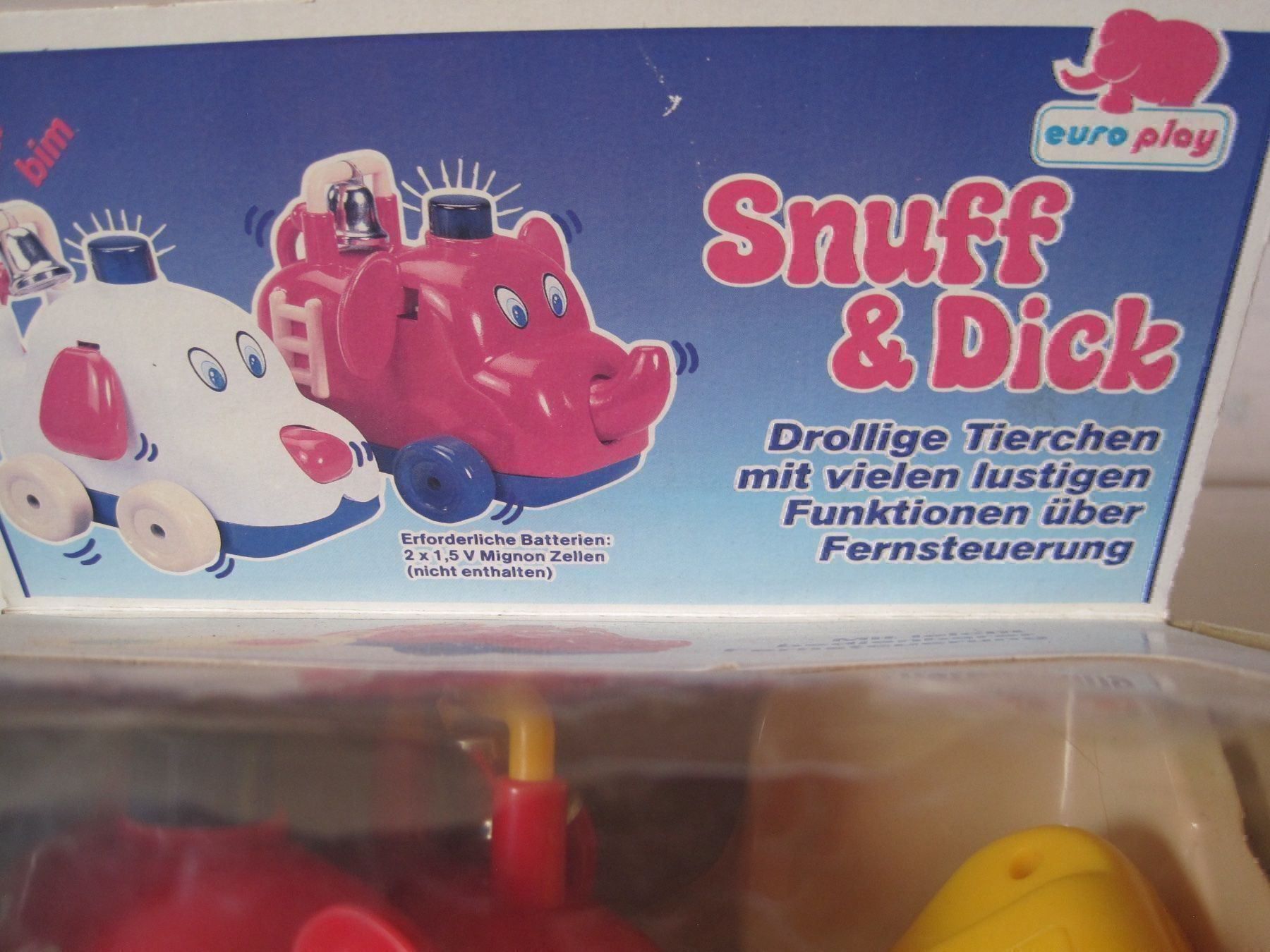 Spielzeuge: 2 JOUETS ANNEE 1970 - 1980 – Neu und originalverpackt aus Murten von Selliot 5